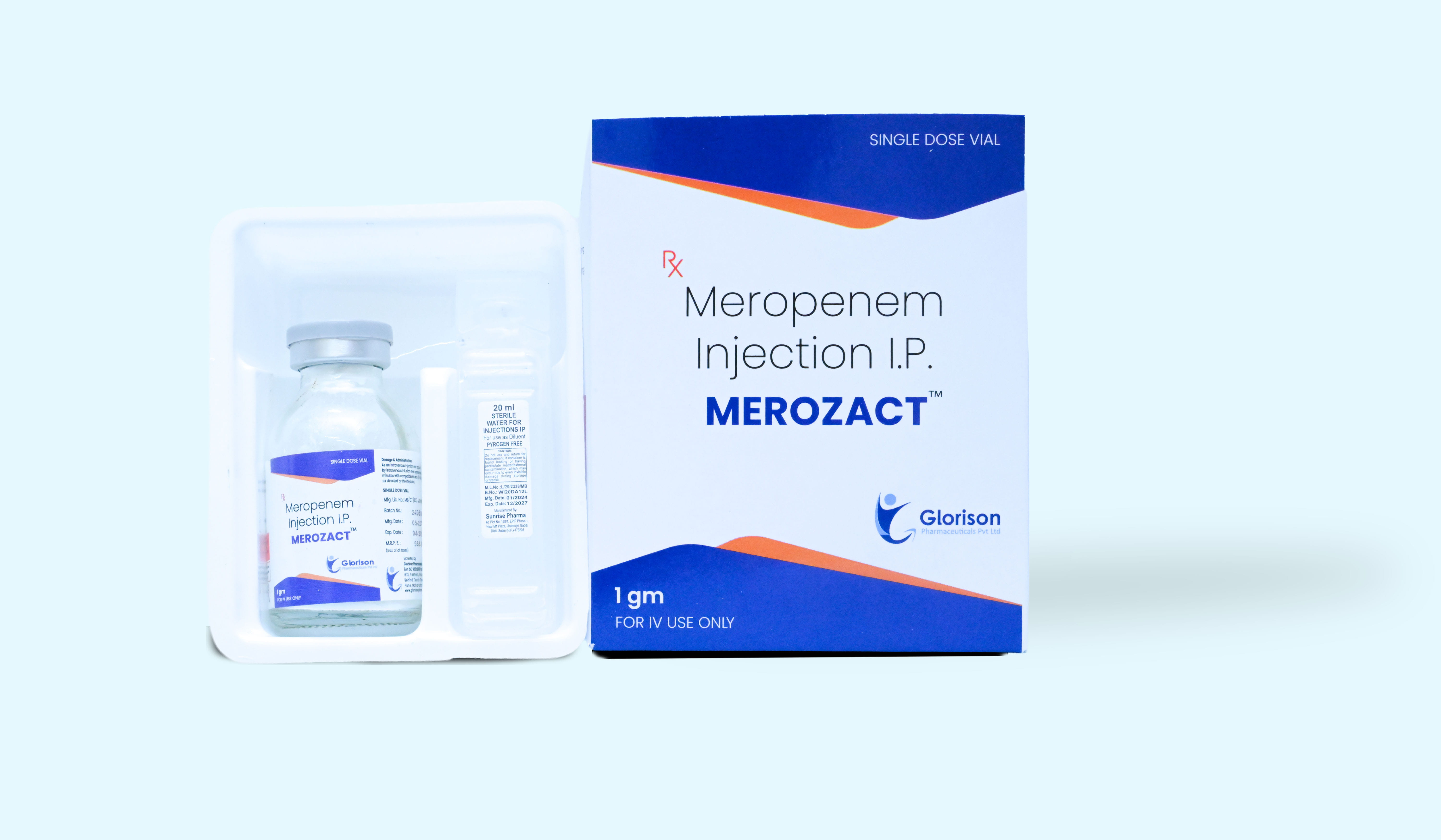 MEROZACT 1GM